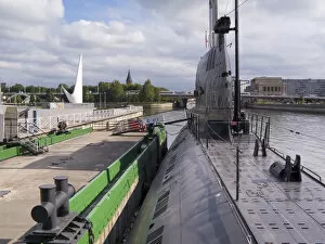 Russia, Kaliningrad, World Ocean Museum, Soviet era submarine