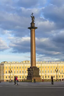 Russia, Saint Petersburg, Alexander Column