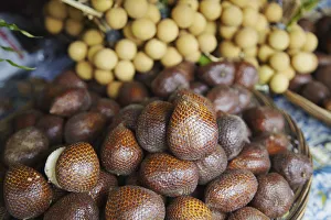Salak fruit at market, Solo, Java, Indonesia Salak fruit at market, Solo, Java, Indonesia