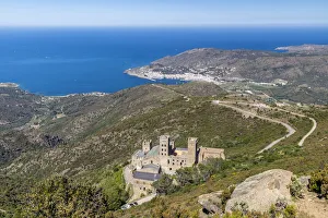 Sant Pere de Rodes benedictine monastery, El Port de la Selva, Costa Brava, Catalonia Sant Pere de Rodes benedictine monastery, El Port de la Selva, Costa Brava, Catalonia