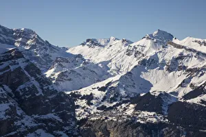 Schilthorn & Murren village, Jungfrau Region, Berner Oberland, Switzerland Schilthorn & Murren village, Jungfrau Region, Berner Oberland, Switzerland