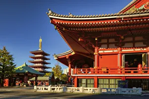 Senso-ji Temple & Pagoda, Tokyo, Japan Senso-ji Temple & Pagoda, Tokyo, Japan