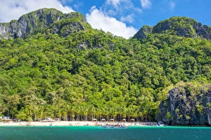 Images Dated 27th December 2014: Seven Commando Beach, El Nido, Palawan, Philippines