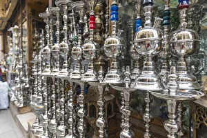 Shisha Pipes, Khan el-Khalili bazaar (Souk), Cairo, Egypt Shisha Pipes, Khan el-Khalili bazaar (Souk), Cairo, Egypt