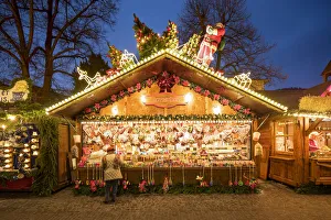 Shop on the Christmas market in Heidelberg, Baden-WAA¼rttemberg, Germany Shop on the Christmas market in Heidelberg, Baden-WAA¼rttemberg, Germany