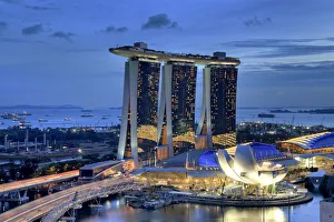 Singapore, Marina Bay Sands Hotel and Skypark Singapore, Marina Bay Sands Hotel and Skypark