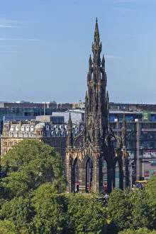 Sir Walter Scott Monument, Edinburgh, Scotland, UK Sir Walter Scott Monument, Edinburgh, Scotland, UK