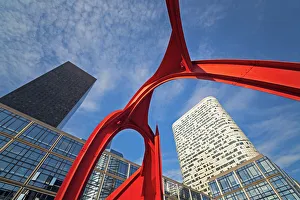Skyscraper city of La Defense, Paris, France, Europe Skyscraper city of La Defense, Paris, France, Europe