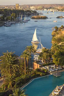 Sofitel Legend Old Cataract hotel situated on the banks of the river Nile Sofitel Legend Old Cataract hotel situated on the banks of the river Nile