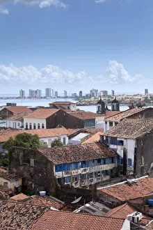 Images Dated 10th September 2012: South America, Brazil, Maranhao, Sao Luis, view of the old Portuguese colonial centre