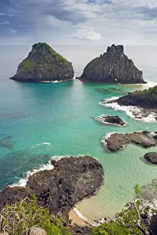 Images Dated 19th March 2013: South America, Brazil, Pernambuco, Fernando de Noronha Island, The Bay of Pigs