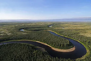 South Knife River, Churchill, Hudson Bay, Manitoba, Canada South Knife River, Churchill, Hudson Bay, Manitoba, Canada