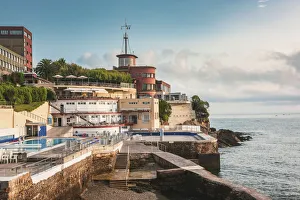 Spain, Asturias, Gijon. Royal Asturias yacht club Spain, Asturias, Gijon. Royal Asturias yacht club