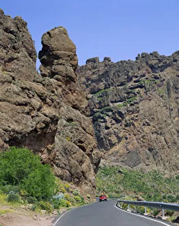 Spain, Canary Islands, Grand Canaria, Scenic Road Spain, Canary Islands, Grand Canaria, Scenic Road