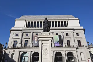 Spain, Madrid, Centro Area, Teatro Real, Royal Theater Spain, Madrid, Centro Area, Teatro Real, Royal Theater