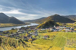 Spitz an der Donau, Wachau, Waldviertel, district of Krems, Lower Austria, Austria Spitz an der Donau, Wachau, Waldviertel, district of Krems, Lower Austria, Austria