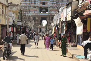 Srirangam Vishnu Temple complex, Tamil Nadu, India Srirangam Vishnu Temple complex, Tamil Nadu, India