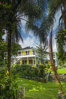 St. Kitts and Nevis, St. Kitts, Ottleys, Ottleys Plantation Inn, old sugar plantation St. Kitts and Nevis, St. Kitts, Ottleys, Ottleys Plantation Inn, old sugar plantation