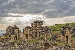 St. Philip Martyrium, Ruins of ancient Hierapolis, Pamukkale, Denizli Province, Turkey St. Philip Martyrium, Ruins of ancient Hierapolis, Pamukkale, Denizli Province, Turkey