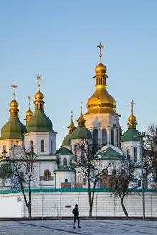 St. Sophias Cathedral, Sofiyivska Square, Kiev (Kyiv), Ukraine St. Sophias Cathedral, Sofiyivska Square, Kiev (Kyiv), Ukraine