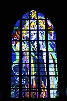 Stanislaw Wyspianski Designed Stained Glass Window, Church of St. Francis of Assisi Stanislaw Wyspianski Designed Stained Glass Window, Church of St. Francis of Assisi
