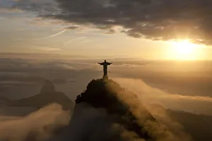Statue of Jesus, known as Cristo Redentor (Christ the Redeemer), on Corcovado mountain Statue of Jesus, known as Cristo Redentor (Christ the Redeemer), on Corcovado mountain