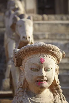 Statues of Siddhi Lakshmi Temple, Durbar Square, Bhaktapur (UNESCO World Heritage Site) Statues of Siddhi Lakshmi Temple, Durbar Square, Bhaktapur (UNESCO World Heritage Site)