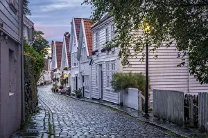 Stavanger city during the evening, Rogaland county, southern Norway Stavanger city during the evening, Rogaland county, southern Norway