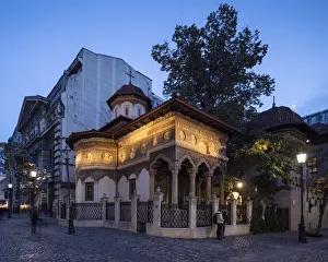Stavropoleos Monastery and Church, Bucharest, Romania Stavropoleos Monastery and Church, Bucharest, Romania