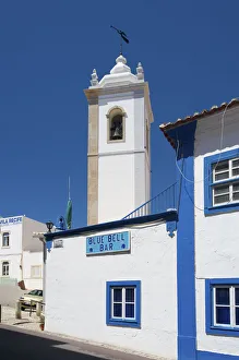 Steeple in Albufeira, Algarve, Portugal Steeple in Albufeira, Algarve, Portugal
