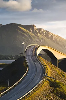 Storseisundet Bridge along the Atlantic Ocean Road, More og Romsdal, Norway Storseisundet Bridge along the Atlantic Ocean Road, More og Romsdal, Norway
