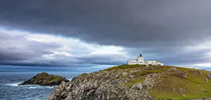 Strathy Point Lighthouse, Strathy Point, Sutherland, Scotland, United Kingdom Strathy Point Lighthouse, Strathy Point, Sutherland, Scotland, United Kingdom
