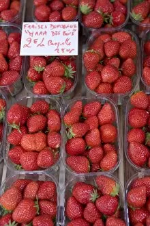 Images Dated 16th May 2007: Strawberries at Market