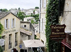 Streets of Saint-Emilion, Bordeaux, France Streets of Saint-Emilion, Bordeaux, France