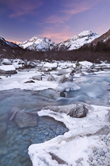 A sunrise in Fumo valley, into the Adamello-Brenta natural park, Trentino Alto Adige A sunrise in Fumo valley, into the Adamello-Brenta natural park, Trentino Alto Adige