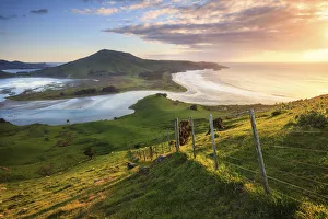 Sunrise from Sandymount, Otago Peninsula, New Zealand Sunrise from Sandymount, Otago Peninsula, New Zealand