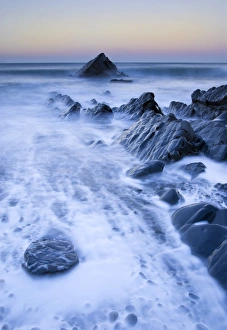 Sunrise at Sandymouth Bay, Cornwall, UK Sunrise at Sandymouth Bay, Cornwall, UK