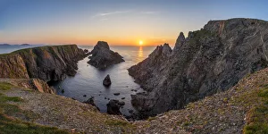 Sunset at Malin Head (most Northerly point in Ireland), County Donegal, Ireland Sunset at Malin Head (most Northerly point in Ireland), County Donegal, Ireland