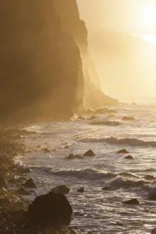 Sunset, north coast, Madeira, Portugal Sunset, north coast, Madeira, Portugal