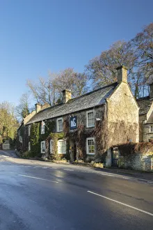 The Swan pub, Bibury, Cotswolds, Gloucestershire, England, UK The Swan pub, Bibury, Cotswolds, Gloucestershire, England, UK