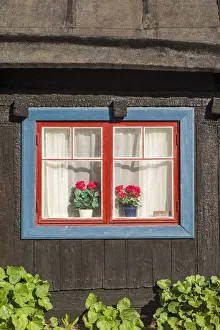 Sweden, Gotland Island, Visby, house detail Sweden, Gotland Island, Visby, house detail
