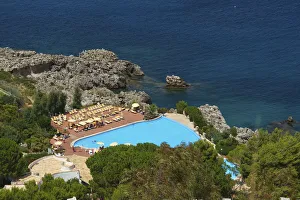 Swimming Pool near San Vito lo Capo, Sicily, Italy Swimming Pool near San Vito lo Capo, Sicily, Italy