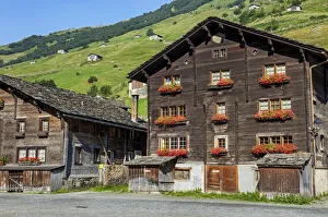 Switzerland, Canton Graubunden, Valsertal Switzerland, Canton Graubunden, Valsertal