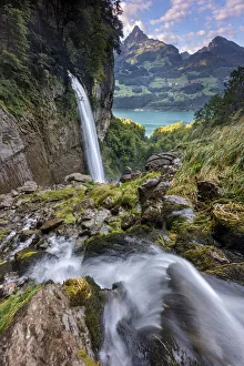 Switzerland, Canton St. Gallen, Walensee Switzerland, Canton St. Gallen, Walensee