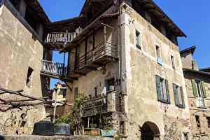 Switzerland, Ticino Canton, Carona village Switzerland, Ticino Canton, Carona village