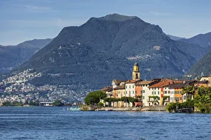 Switzerland, Ticino Canton, Lago di Lugano Switzerland, Ticino Canton, Lago di Lugano