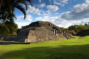 Images Dated 27th January 2013: Tazumal Mayan Ruins, Located In Chalchuapa, El Salvador, Main Pyramid, Pre-Colombian