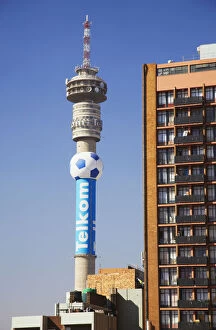 Telkom Tower in Hillbrow District, Johannesburg, Gauteng, South Africa