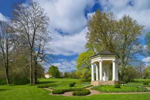 Temple of the Muses in the landscape gardens (Anna Amalia Park) of Tiefurt castle Temple of the Muses in the landscape gardens (Anna Amalia Park) of Tiefurt castle