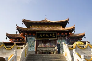 Temple, Nanshan Park, Sanya, Hainan Island, China Temple, Nanshan Park, Sanya, Hainan Island, China
